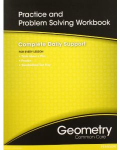 Geometry CC Practice and Problem Solving Workbook 2015