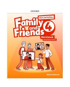 Family & Friends Ksa  2E 4 Workbook & Onl Prac Pk