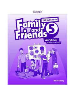 Family & Friends Ksa  2E 5 Workbook & Onl Prac Pk