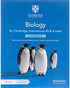 Cambridge International AS & A Level Biology Coursebook with Digital Access (2 Years) 5ed 5th Edition