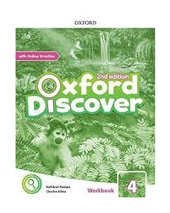 Oxford Discover Level 4 Workbook with Online Practice 2nd Edition