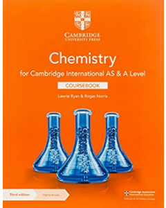 Cambridge International AS & A Level Chemistry Coursebook with Digital Access (2 Years) 3rd Edition