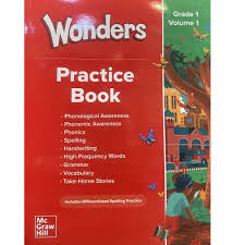 Reading Wonders grade 1 Practice Book, Vol. 1 @ 2020