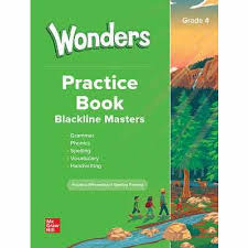 Wonders Grade 4 Practice Book@ 2020