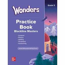 Wonders Grade 5 Practice Book@ 2020