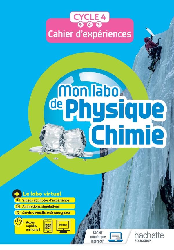 MON LABO DE PHYSIQUE-CHIMIE CYCLE 4 - CAHIER