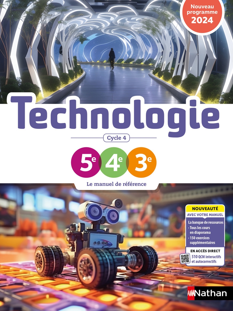 Technologie - Cycle 4 [5e, 4e et 3e] - Édition 2024