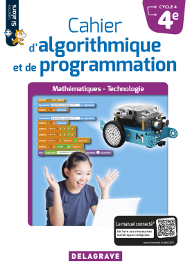 Cahier d'algorithmique et de programmation 4e (2018) - Cahier